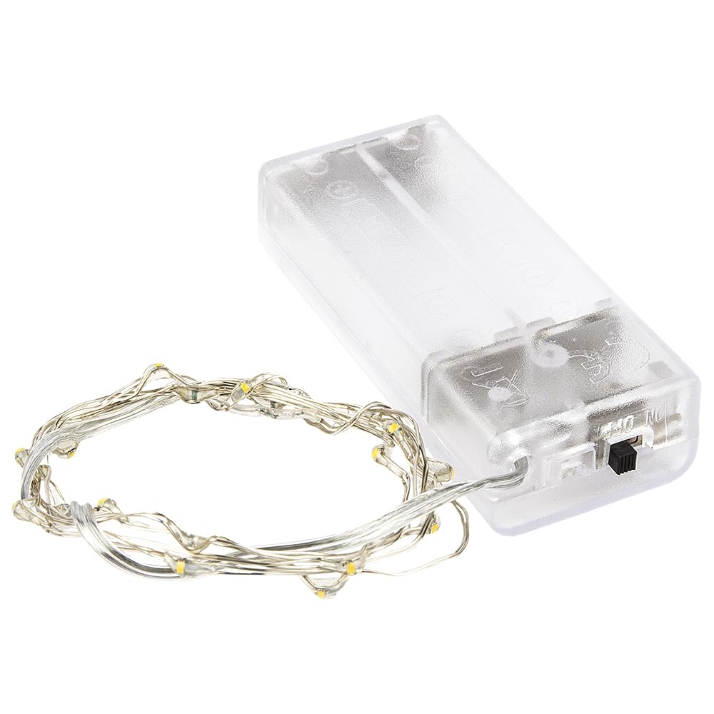 ideen-mit-herz-led-draht-lichterkette-20-leds-warmwei-105cm-batteriebetrieben image 1