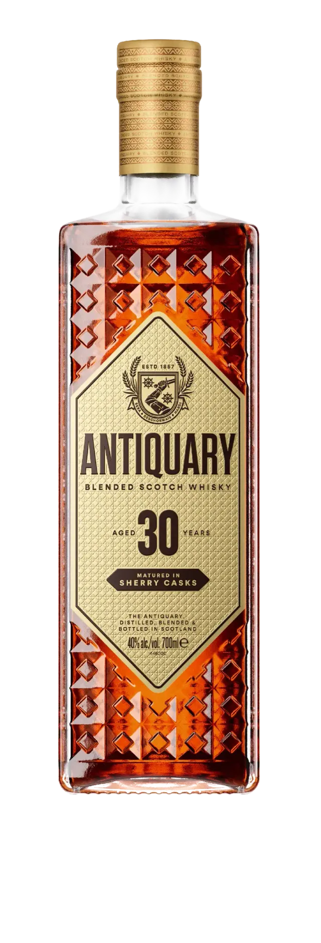 the-antiquary-30-jahre-sherry-casks-blended-scotch-whisky image 1