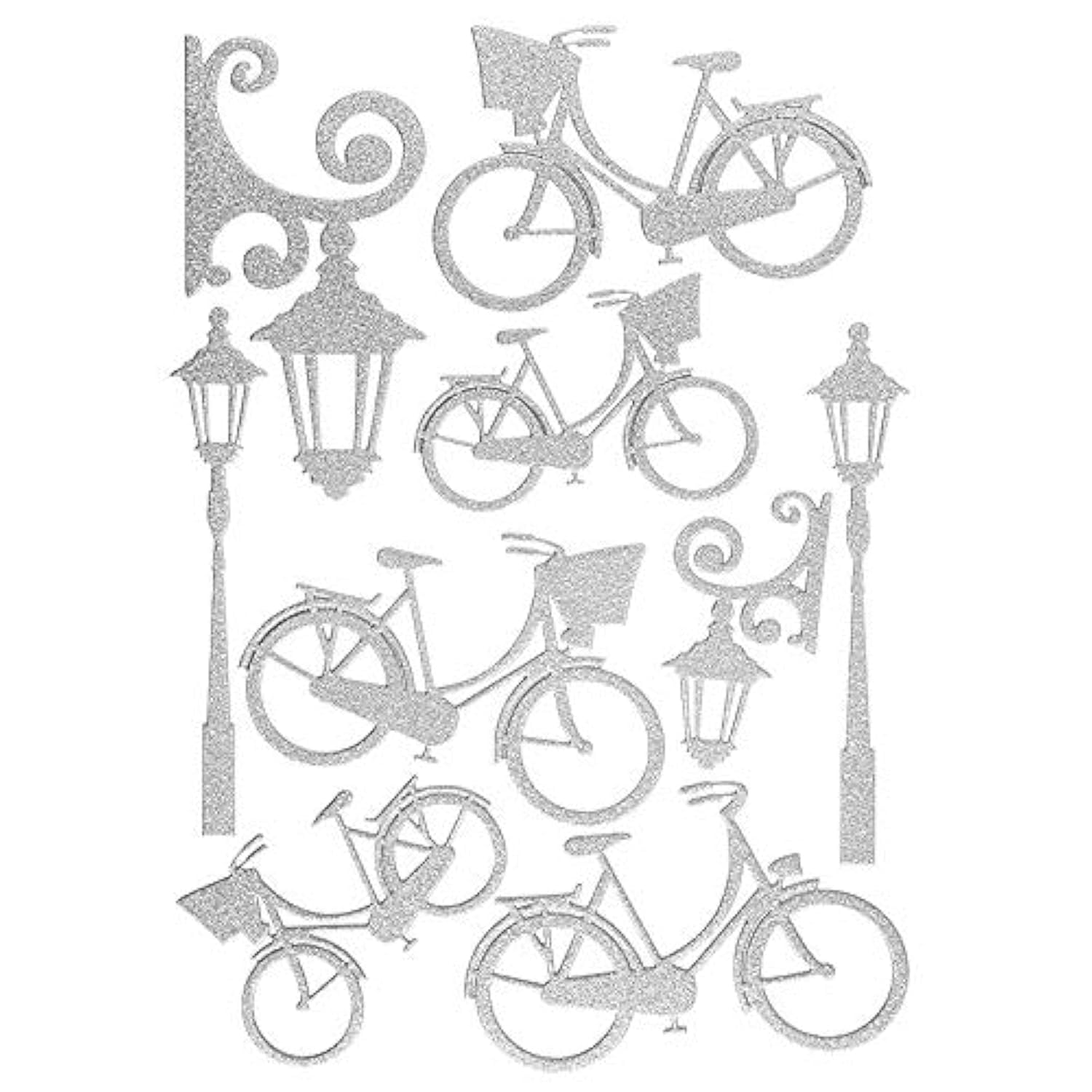 ideen-mit-herz-3-d-sticker-deluxe-hochzeit-wei-21x30cm-erhaben image 3