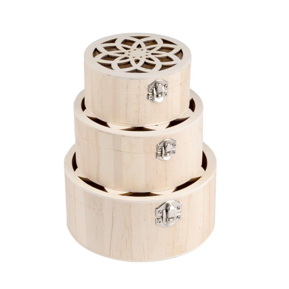 ideen-mit-herz-holz-boxen-vintage-rund-3-gr-en-3-st-ck-mit-ornament image 3