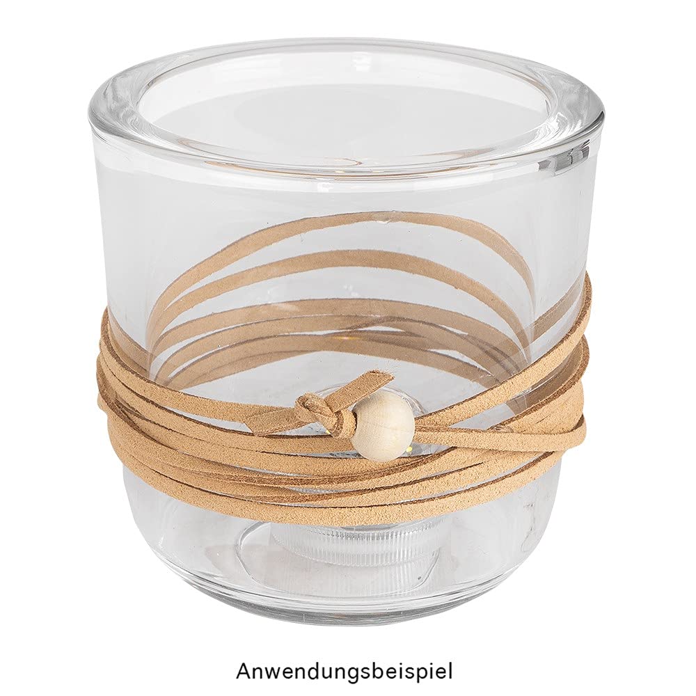 ideen-mit-herz-dekoband-kunstleder-2-5-mm-wei-creme-natur-3-rollen-1-5-m image 6