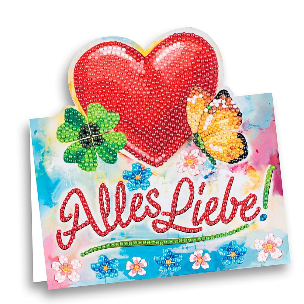 ideen-mit-herz-diamond-painting-aufstellkarte-danke-wichtel-16-3-x-16-cm-inkl-zu image 4
