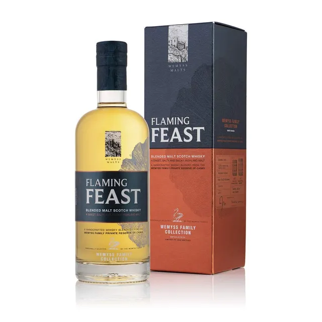 wemyss-malts-flaming-feast-blended-scotch-whisky-0-7-l-family-collection image 1