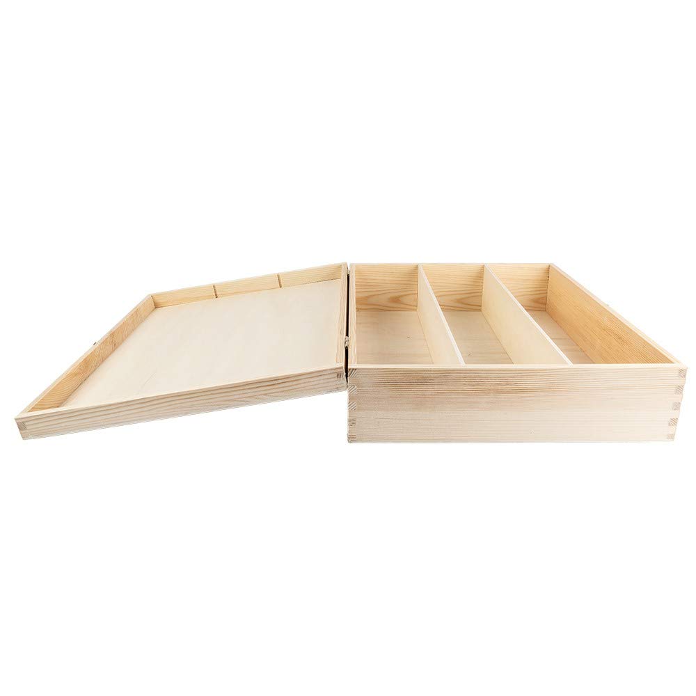 ideen-mit-herz-weinkiste-holz-mit-deckel-35x30x10-cm-3-f-cher image 3