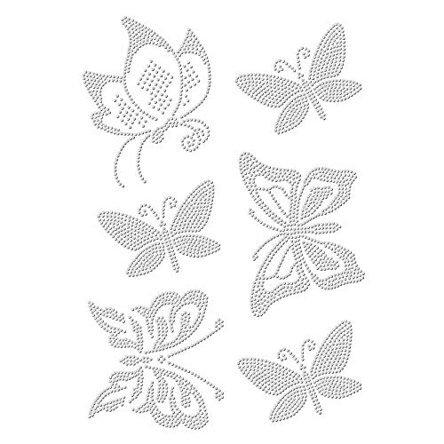 ideen-mit-herz-b-gelstrass-design-schmetterlinge-din-a4-strassmotiv image 1