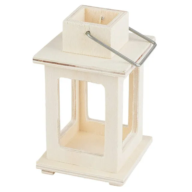 ideen-mit-herz-holz-laterne-bastelrohling-10x6x6-cm image 1