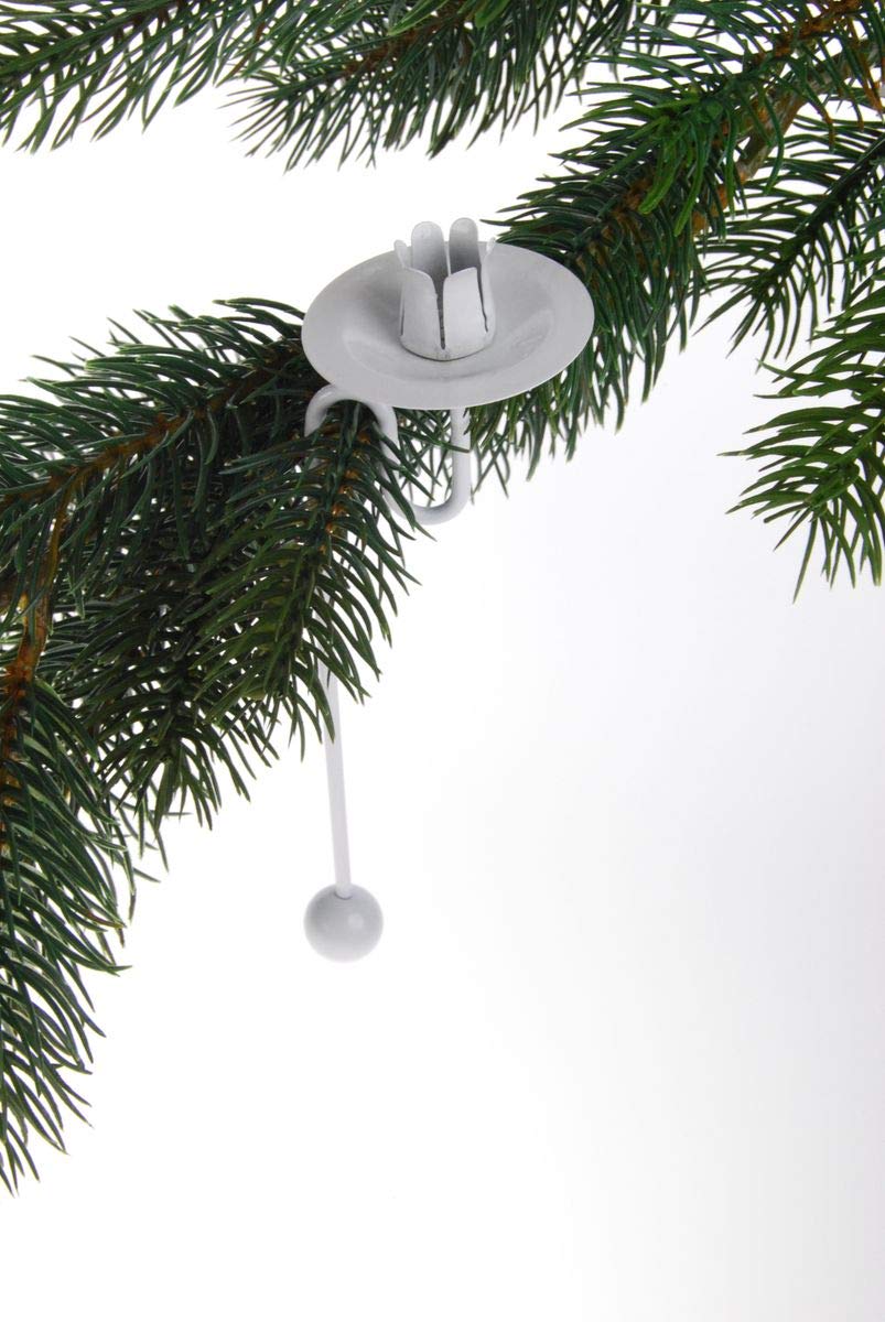 hdg-balancekerzenhalter-pendelhalter-6er-set-wei-16-cm image 2