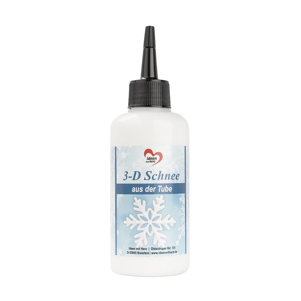 ideen-mit-herz-3-d-schnee-aus-der-tube-150ml-deko-schneepaste image 1