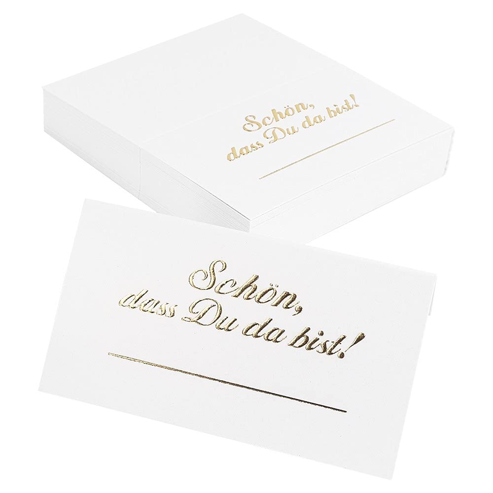 ideen-mit-herz-tischkarten-sch-n-dass-du-da-bist-10x9-cm-perlmutt-50-st-ck image 1