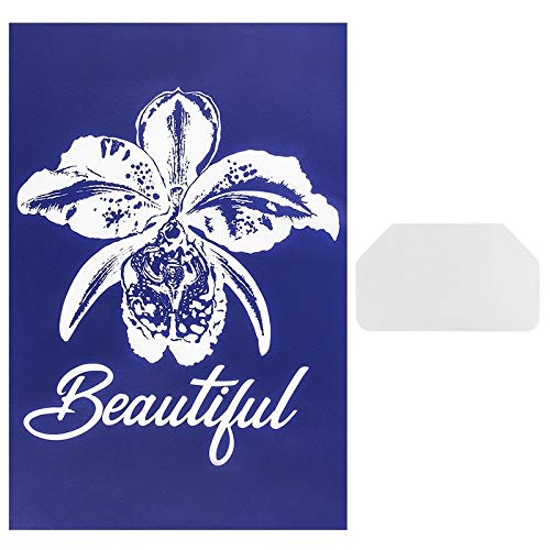 ideen-mit-herz-siebdruck-schablone-orchidee-beautiful-32-5-x-22-5-cm image 3