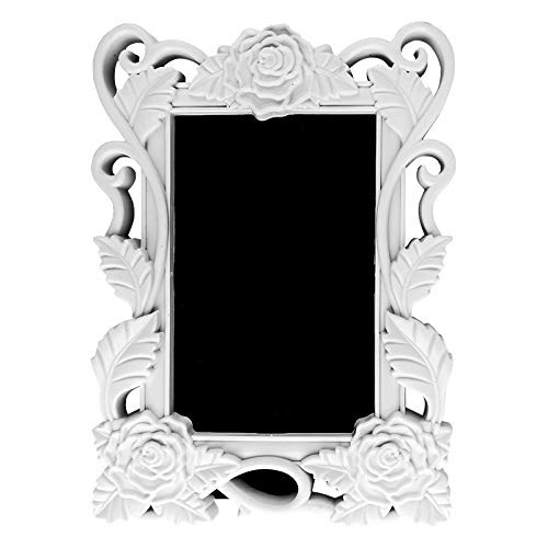ideen-mit-herz-bilderrahmen-mit-relief-barock-stil-design-02-15-5x21-5-cm-wei-f- image 1
