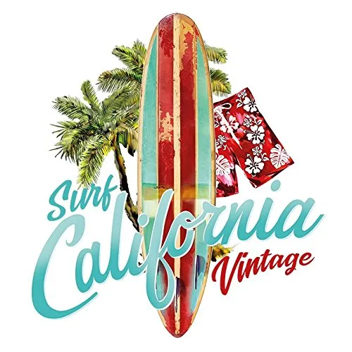 ideen-mit-herz-color-b-geltransfer-din-a4-surf-california image 1