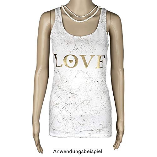 ideen-mit-herz-metallic-b-geltransfers-liebe-gold-din-a4 image 4