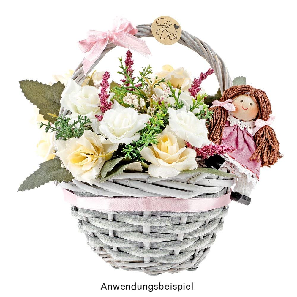 ideen-mit-herz-weidenkorb-set-3-teilig-geflochtene-k-rbchen-mit-henkel-hell image 4