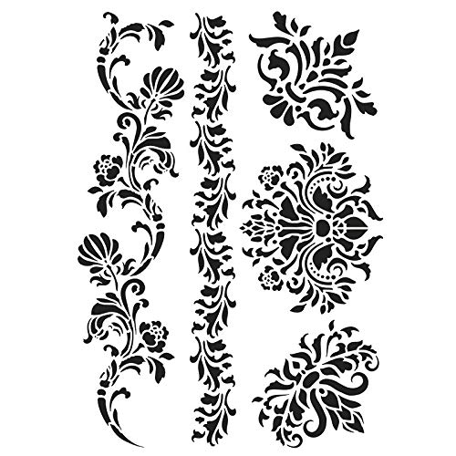 ideen-mit-herz-laser-kunststoff-schablone-din-a4-motiv-ornamente image 3