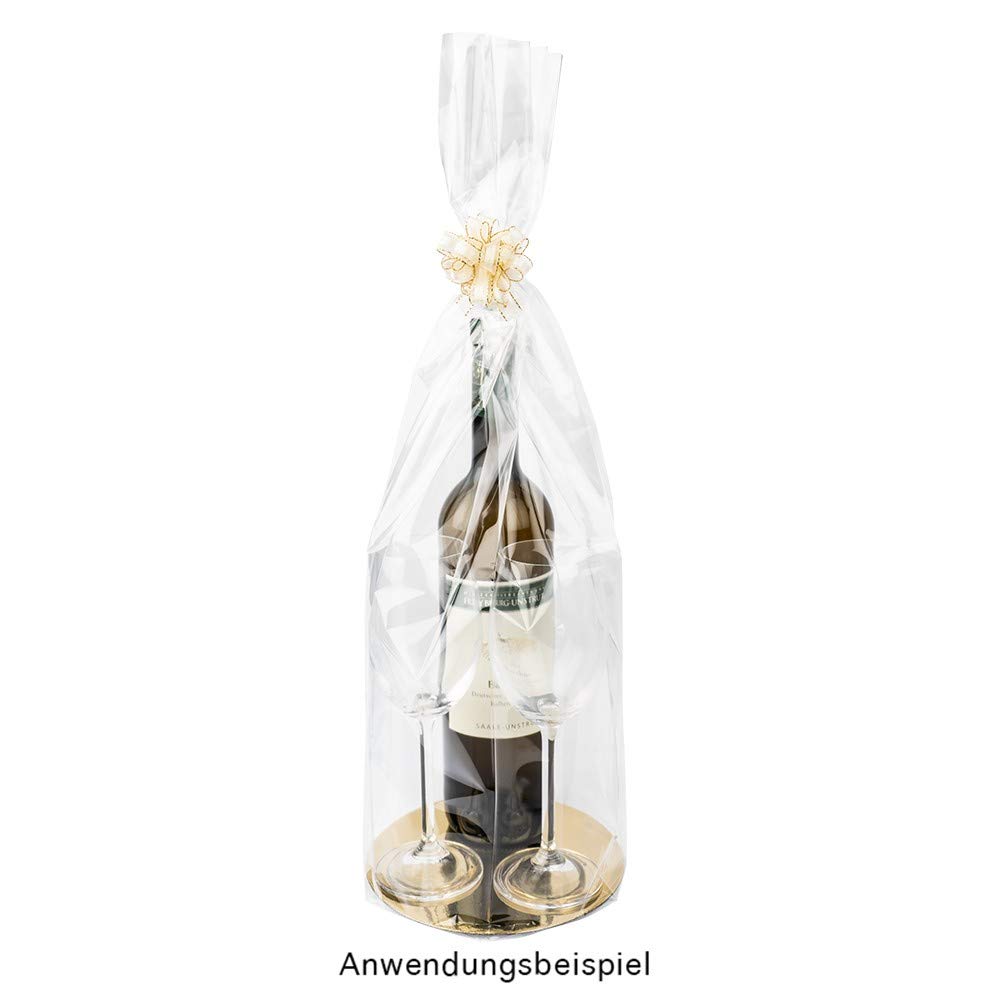 ideen-mit-herz-geschenkbeutel-rund-mit-podest-16-cm-20-st-ck image 1