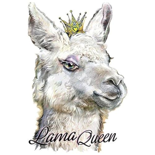 ideen-mit-herz-color-b-geltransfer-din-a4-lama-hello-f-r-baumwoll-textilien image 7