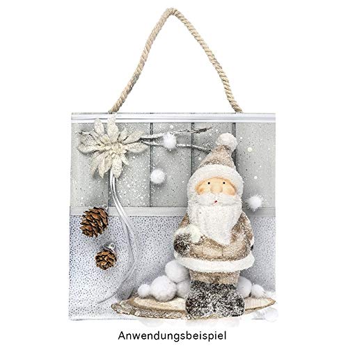 ideen-mit-herz-deko-figur-weihnachtsmann-keramik-18-cm image 6