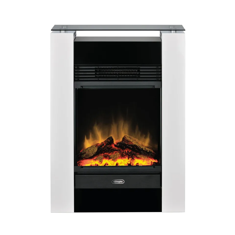 dimplex-gisella-optiflame-elektrokamin-mit-heizung-wei-glasablage image 1