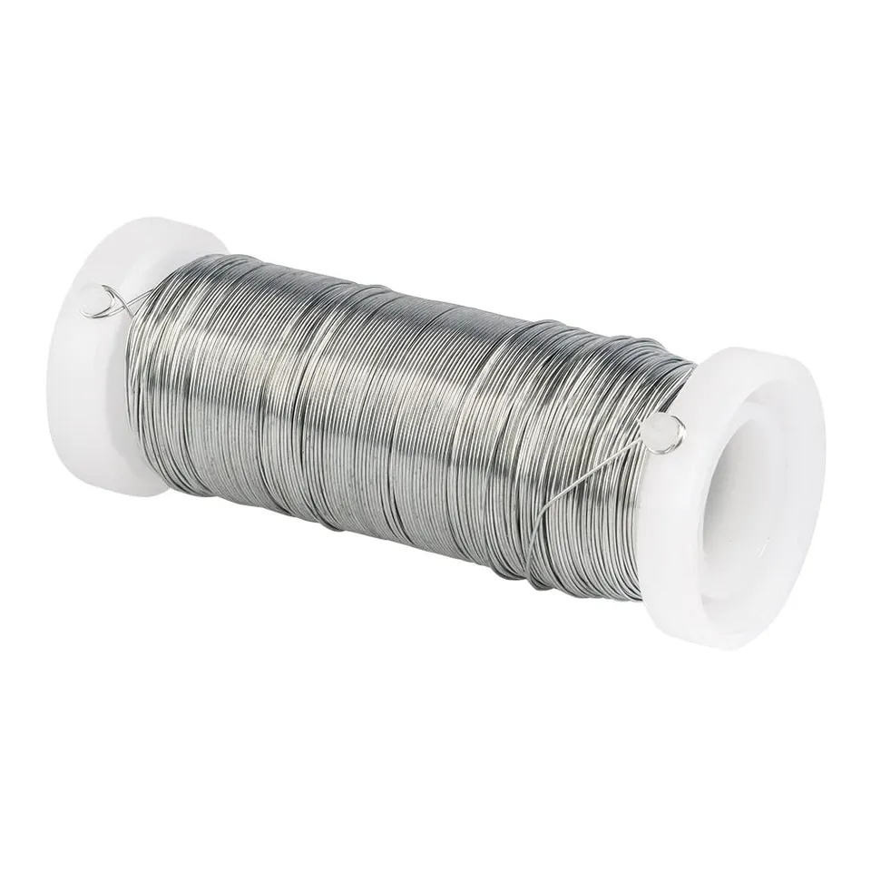 ideen-mit-herz-metalldraht-schmuckdraht-0-3-mm-50-m-silber image 1