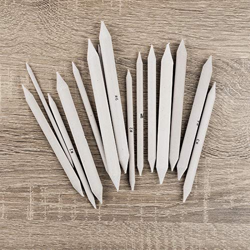 ideen-mit-herz-estompen-papierwischer-15er-set-7-gr-en-f-r-pastell-kohle image 2