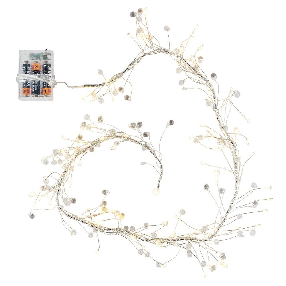 ideen-mit-herz-led-lichterkette-kristall-tropfen-80-led-warmwei-200-cm image 2