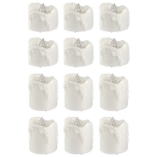 ideen-mit-herz-led-kerzen-12er-teelichter-warmwei-mit-timer image 2
