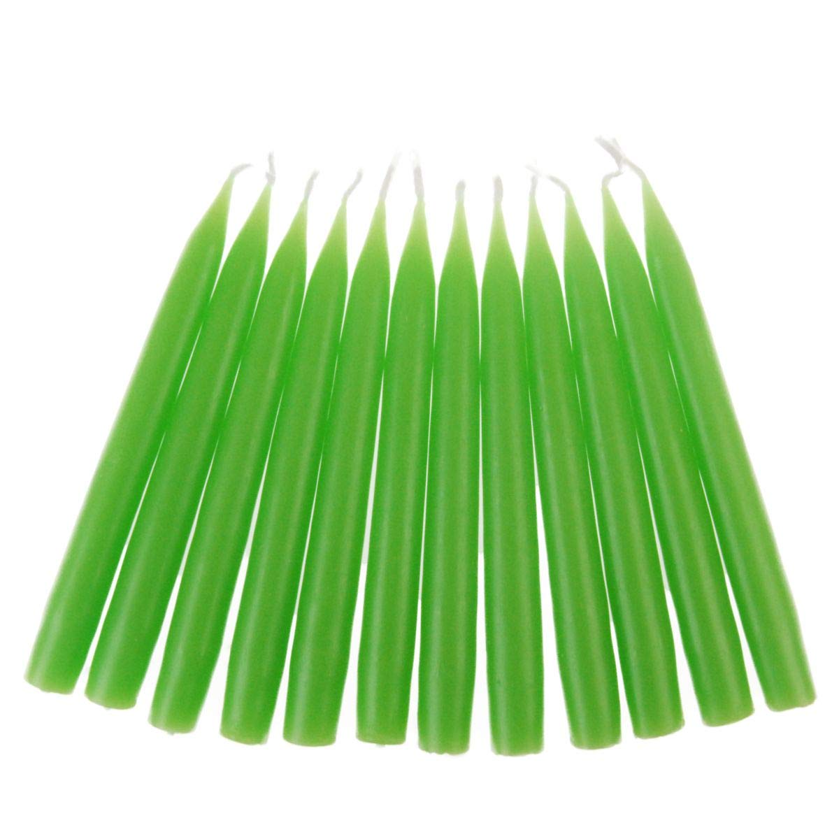 hdg-baumkerzen-12er-pack-handgefertigt-light-green-1-3-x-12-cm image 1