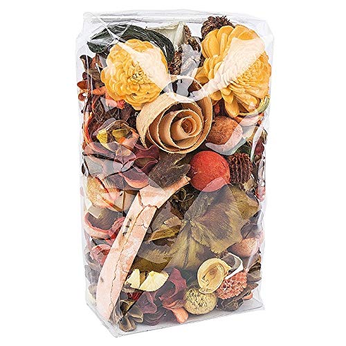ideen-mit-herz-edel-potpourri-deko-set-orange-200-g-duftende-trockenblumen-bl-te image 2