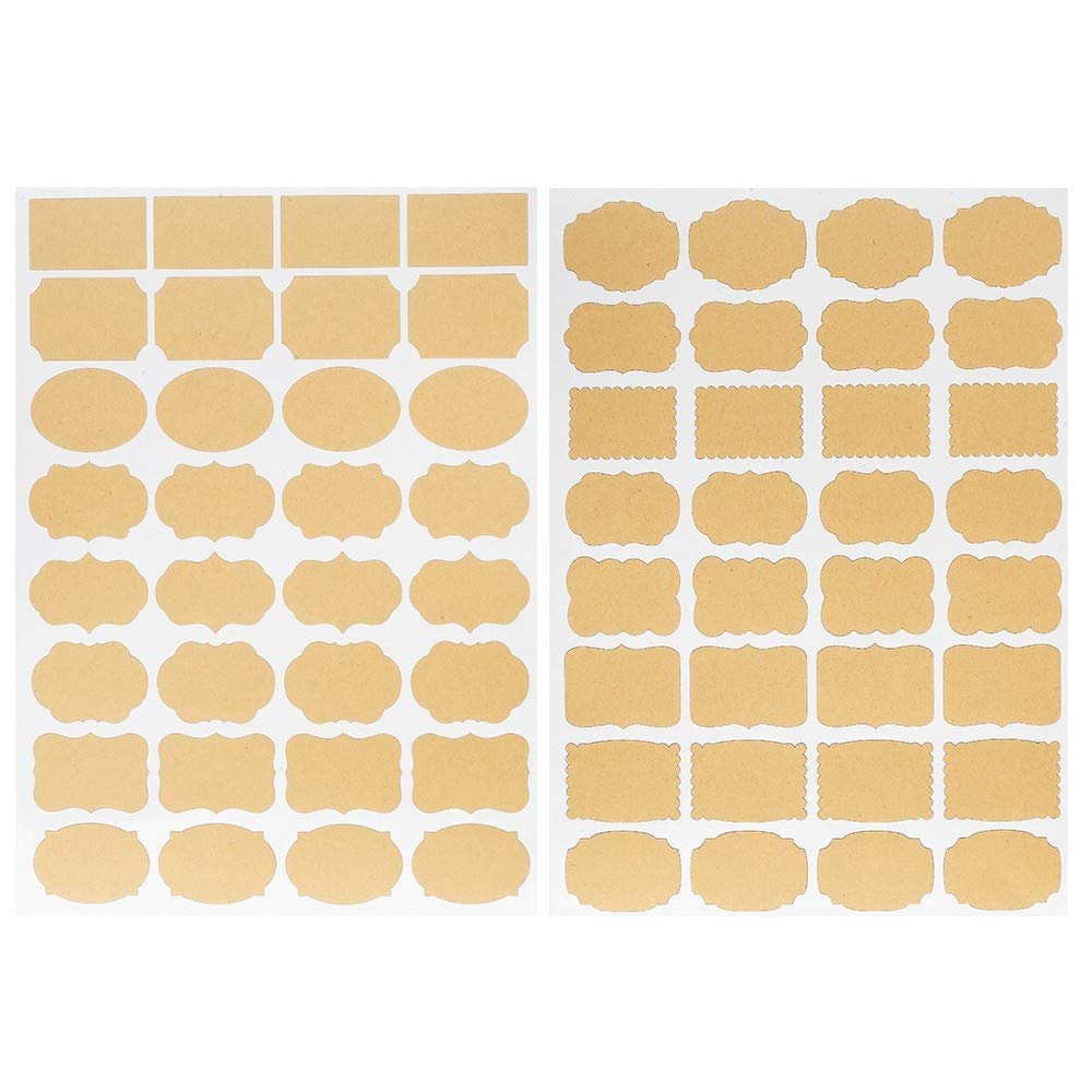 ideen-mit-herz-kraftpapier-etiketten-selbstklebend-320-st-ck-16-formen-10-bogen- image 2