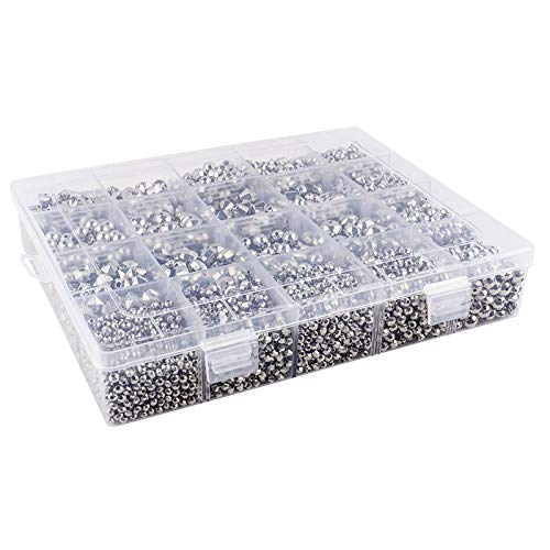ideen-mit-herz-perlen-box-klar-500g-20-sorten-aufbewahrungs-box image 8
