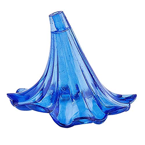 ideen-mit-herz-bl-tenkelche-f-r-perlenengel-blau-3-9-x-3-cm-10-st-ck-mit-loch image 1