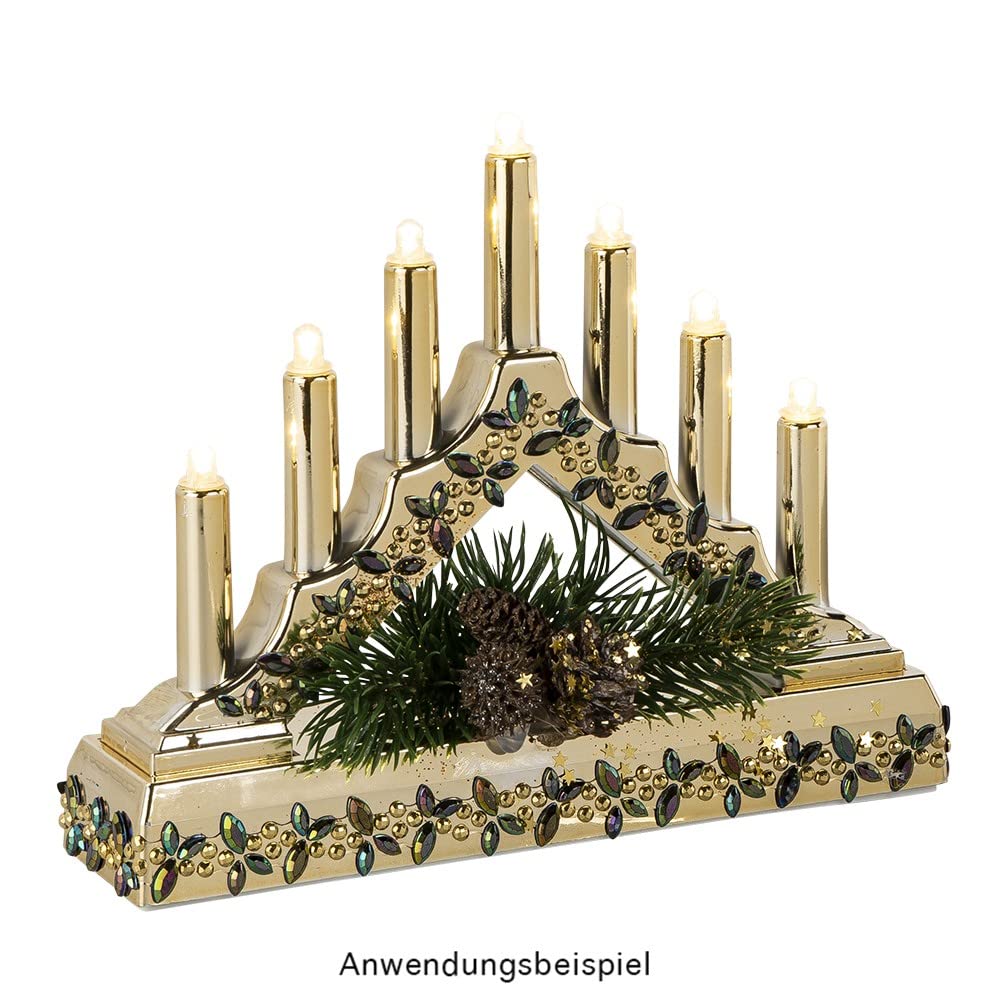 ideen-mit-herz-mini-led-lichterbogen-hellgold-15-6x13x3-8cm-timer image 4