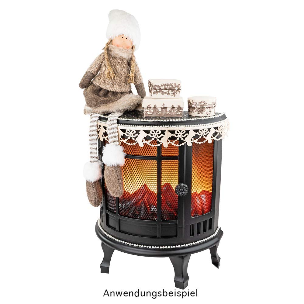 ideen-mit-herz-led-kamin-nostalgie-deko-kaminfeuer-mit-timer-35-x-30-x-17-cm image 2