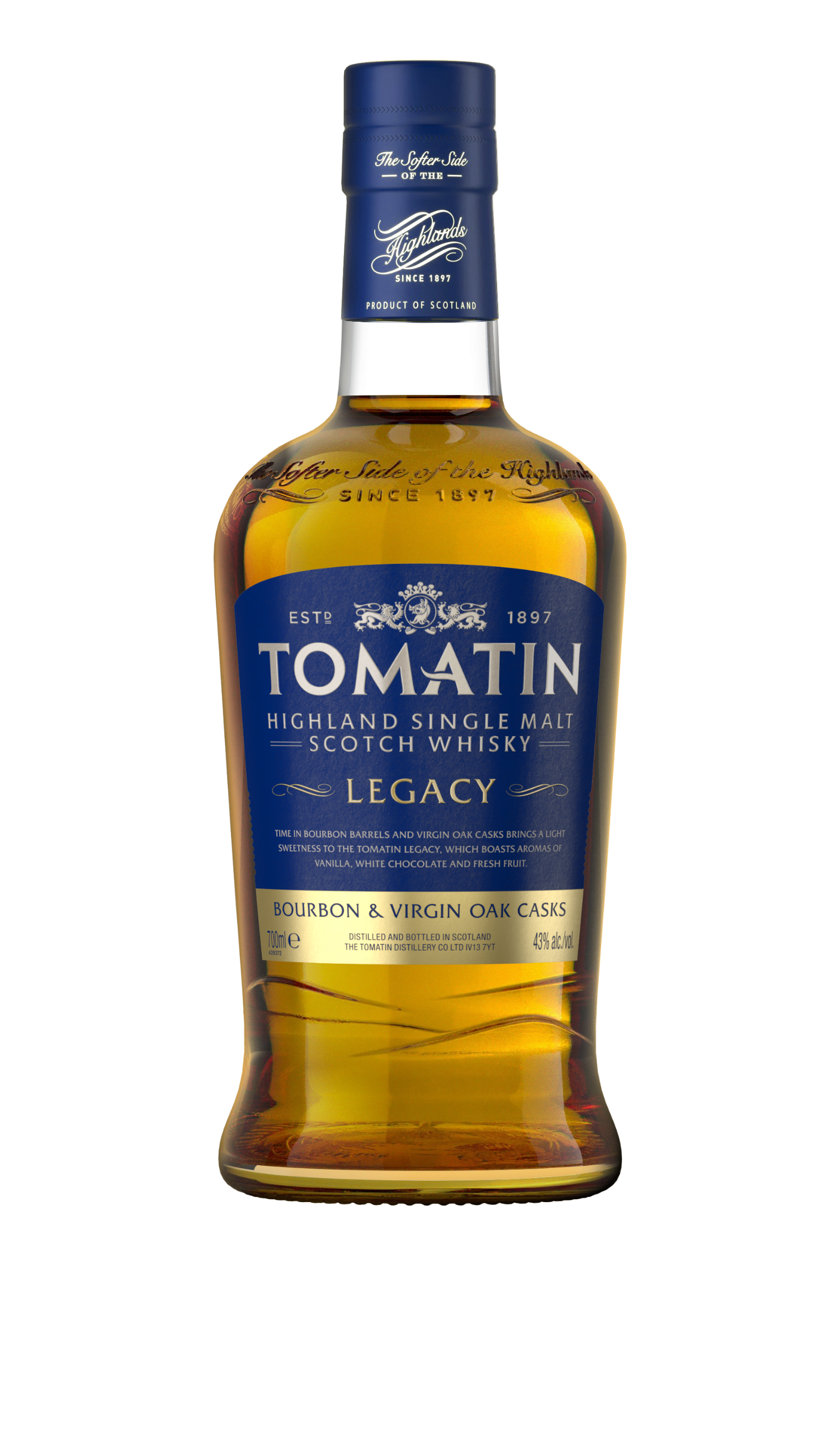 tomatin-legacy-bourbon-and-virgin-oak-single-malt-scotch-whisky image 1