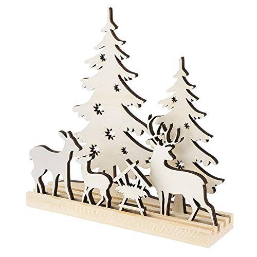 ideen-mit-herz-3-d-landschaft-waldszene-zum-stecken-7-teilig-holz image 3