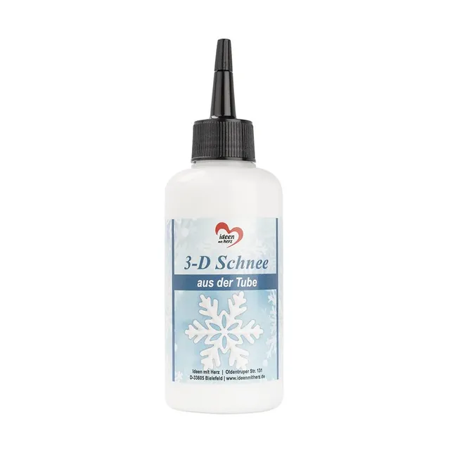 ideen-mit-herz-3-d-schnee-aus-der-tube-150ml-deko-schneepaste image 1