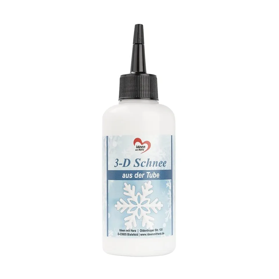 ideen-mit-herz-3-d-schnee-aus-der-tube-150ml-deko-schneepaste image 1