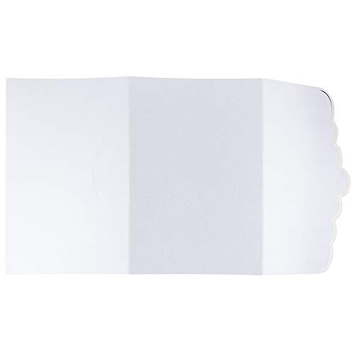 ideen-mit-herz-dreifach-gru-karten-mit-goldfolie-b6-gru-kartenset-10-st-ck-wei-m image 2