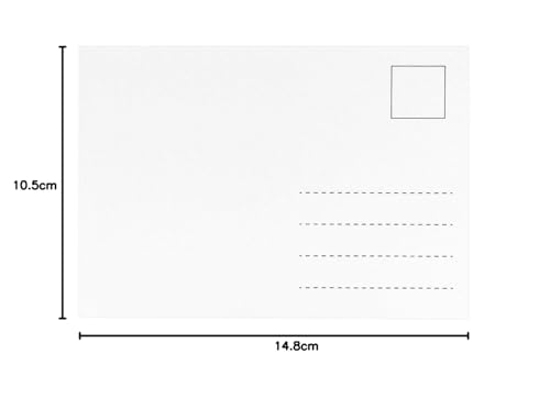 ideen-mit-herz-blanko-postkarten-wei-din-a6-100-st-ck-300-g-m image 6