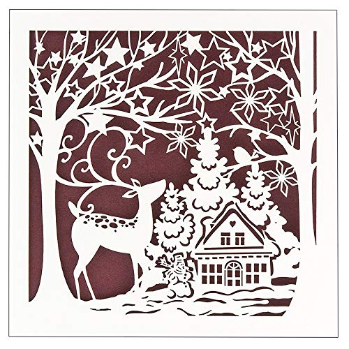 ideen-mit-herz-laser-gru-karte-weihnachten-design-6-creme-mit-einleger-umschlag image 5