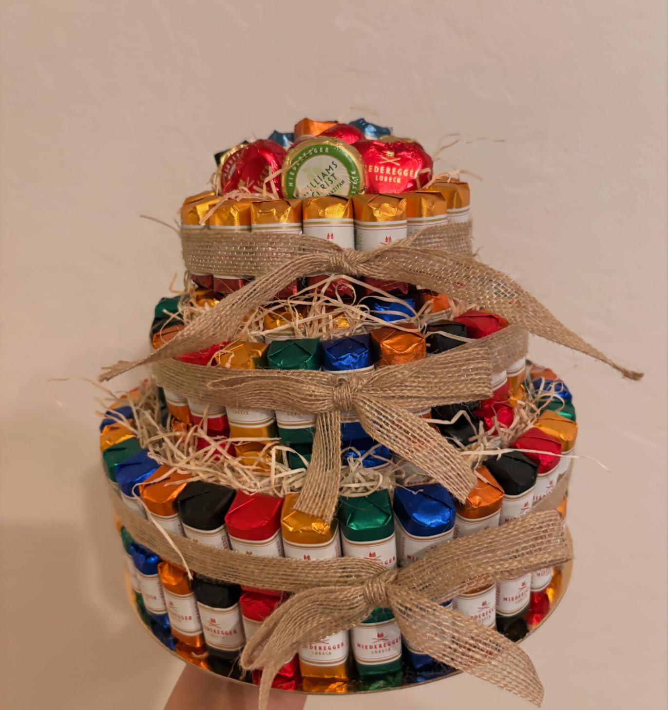 Tolle Deko-Torte draus gemacht