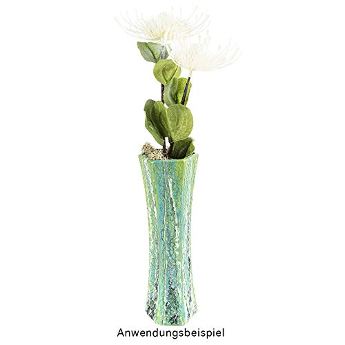 ideen-mit-herz-vase-relief-dekor-4-21-5-cm-hoch-silbergrau image 4