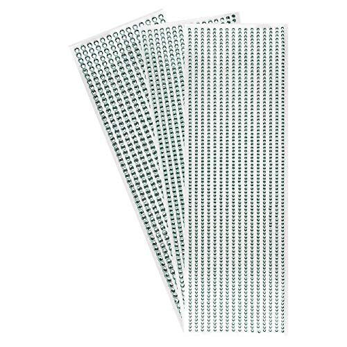 ideen-mit-herz-strass-bord-ren-selbstklebend-ros-3-bogen-3-4-5-mm image 5