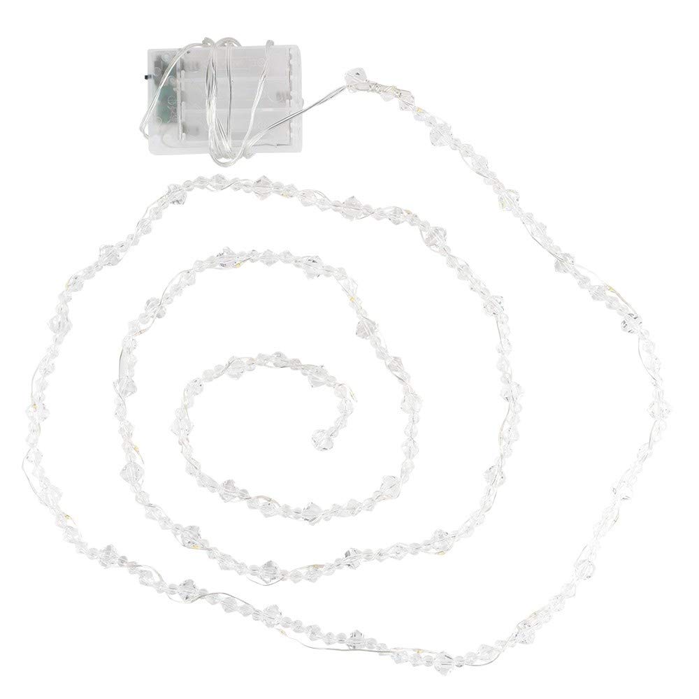 ideen-mit-herz-led-lichterkette-300-cm-30-leds-warmwei-kristall-perlen-batterieb image 1