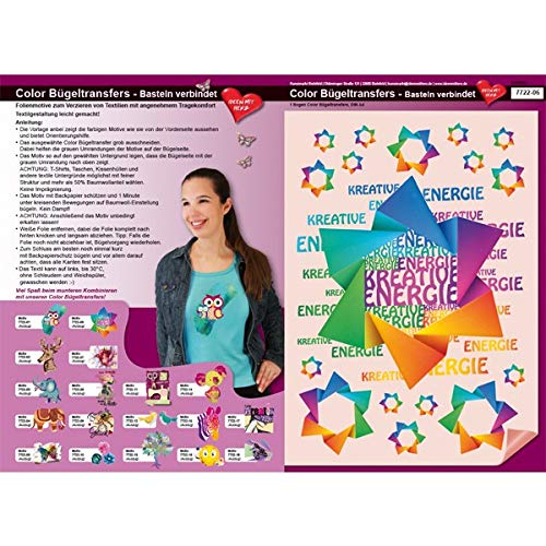 ideen-mit-herz-color-b-geltransfers-din-a4-flower-power-textilfolie image 4