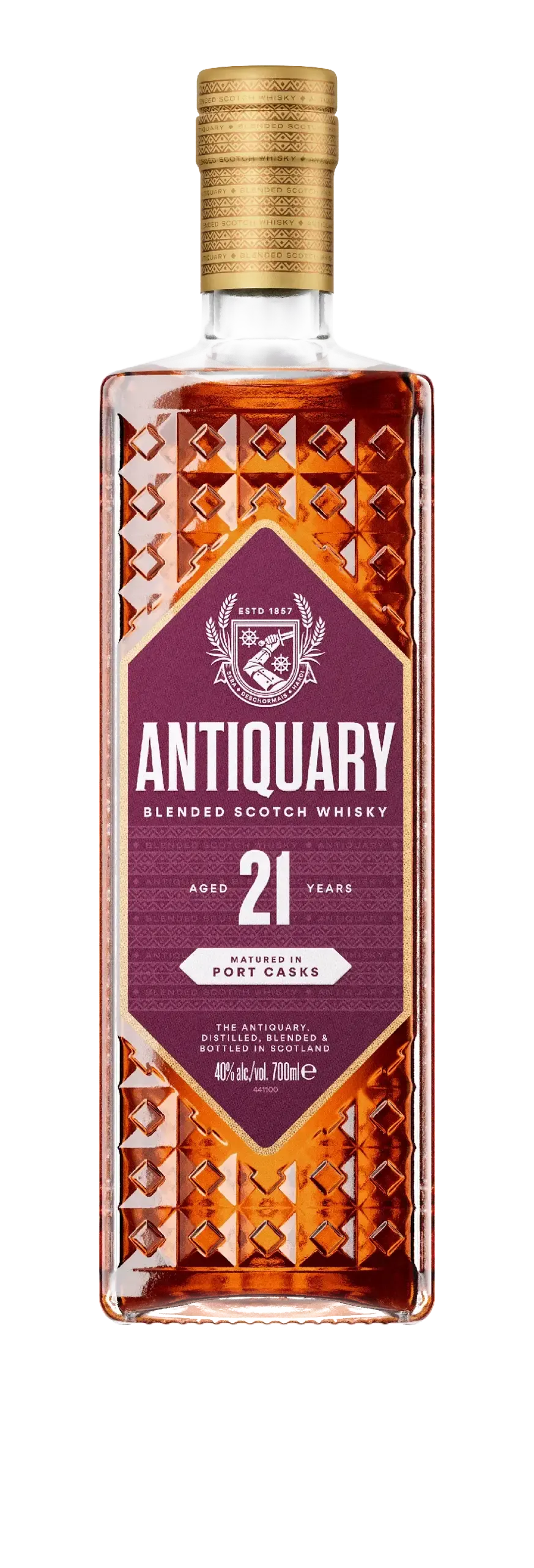 the-antiquary-aged-21-years-port-casks-blended-scotch-whisky image 1