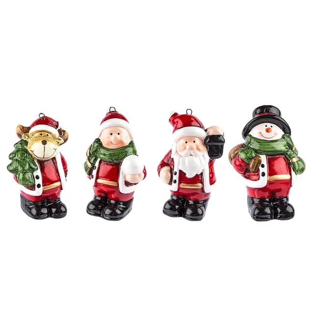 ideen-mit-herz-mini-deko-figuren-weihnachten-keramik-7-cm-4-st-ck-set image 1