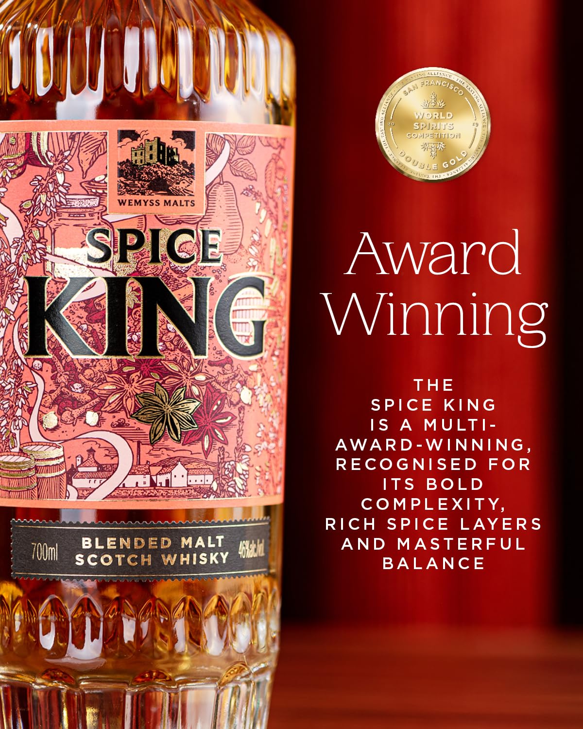 wemyss-malts-spice-king-blended-malt-scotch-whisky-0-7l-46-in-geschenkbox image 5