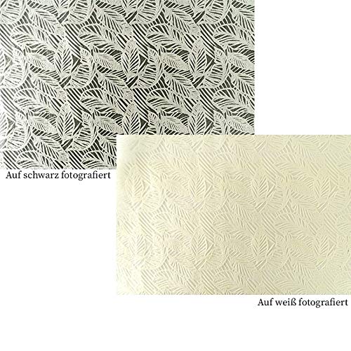 ideen-mit-herz-tischl-ufer-deluxe-deko-vlies-30cmx5m-bl-tter-naturwei image 3